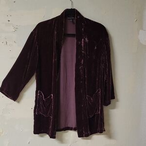 Eileen Fisher Velvet Cardigan